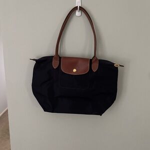 Longchamp Le Pilage bag in dark purple